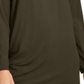 Eileen Fisher Women's Cowl Neck Knit Tunic Green Size Medium