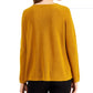 Eileen Fisher Women's Long Sleeve Sweater Yellow Size Large