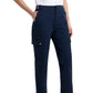 H Halston Women's Power Stretch Twill Cargo Pants Blue Size X-Large