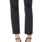 Joe's Jeans Women's The Lara Slim Straight Leg Ankle Jeans Black Size 24