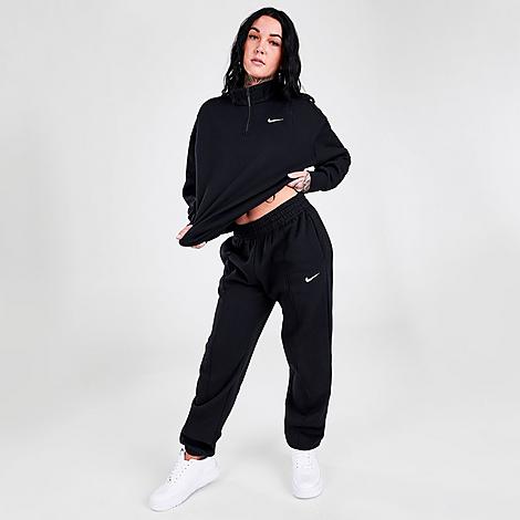 Nike Men's Black/White Sportswear Essential Fleece Pants Size XX-Large