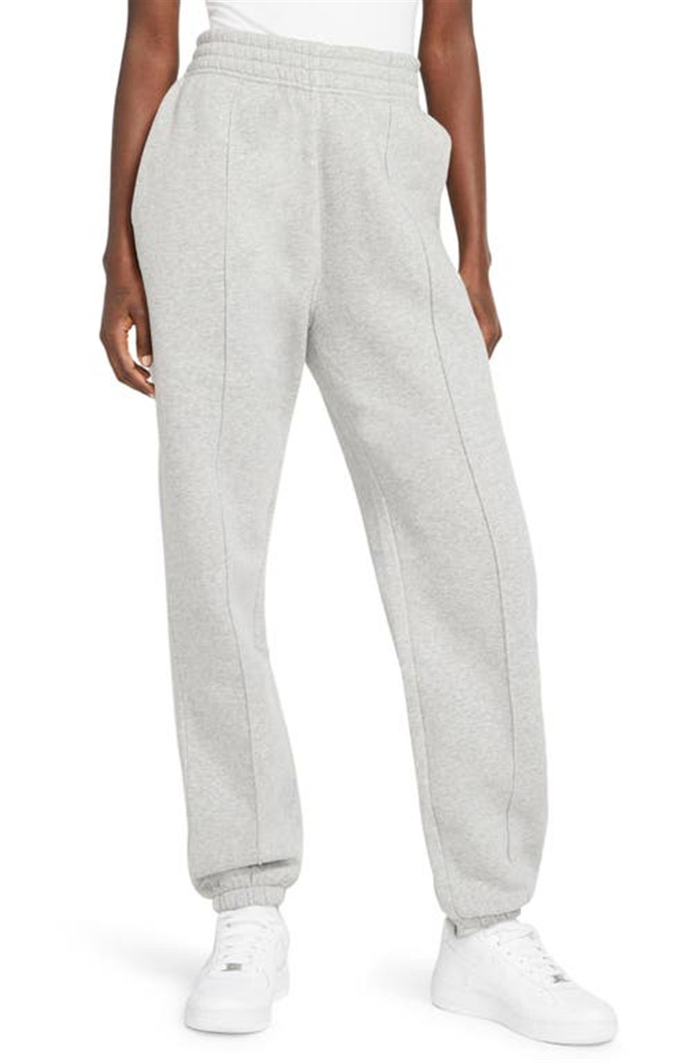 Nike Men's Dark Grey Heather Essential Fleece Pants Size X-Large