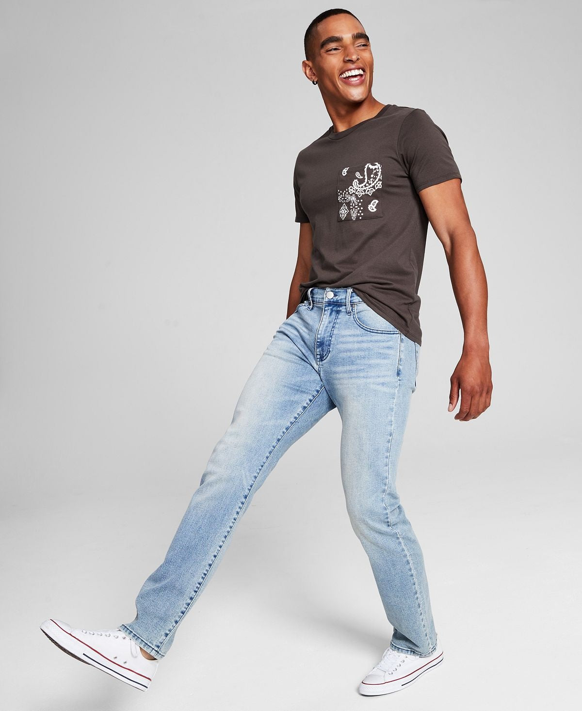 And Now This Men's Lefferts Slim Fit Stretch Jeans Blue Size 30