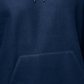 Lazer Men's Polar Fleece Pullover Hooded Sweatshirt Blue Size Small