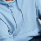 And Now This Men's Fleece with Kangaroo Pockets Hoodie Blue Size Small