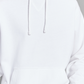 And Now This Men's Fleece Hoodie with Kangaroo Pockets White Size Medium