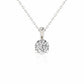 Diana M Jewels - 3.00 Cts Lab Diamond Solitaire Pendant