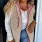 Blakely - Reversible Sherpa & Puffer Long Vest