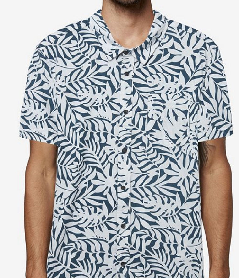 O'Neill Men's Fiji Shirt Blue Size XX-Large
