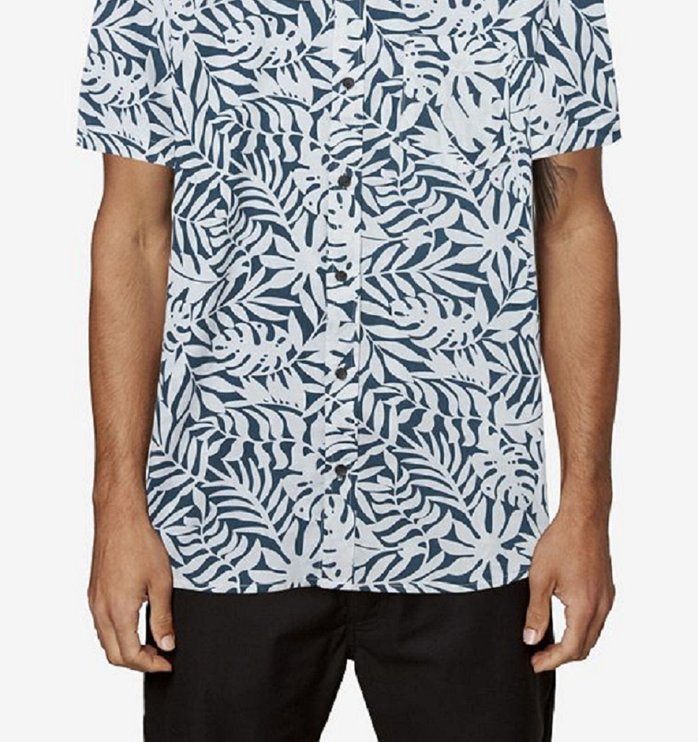 O'Neill Men's Fiji Shirt Blue Size XX-Large
