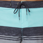 O'Neill Men's Four Square Stripe Board Shorts Blue Size 28