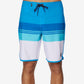 O'Neill Men's Four Square Stripe Board Shorts Blue Size 28