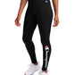 Champion Women's Authentic Logo Full Length Leggings Black Size TBD