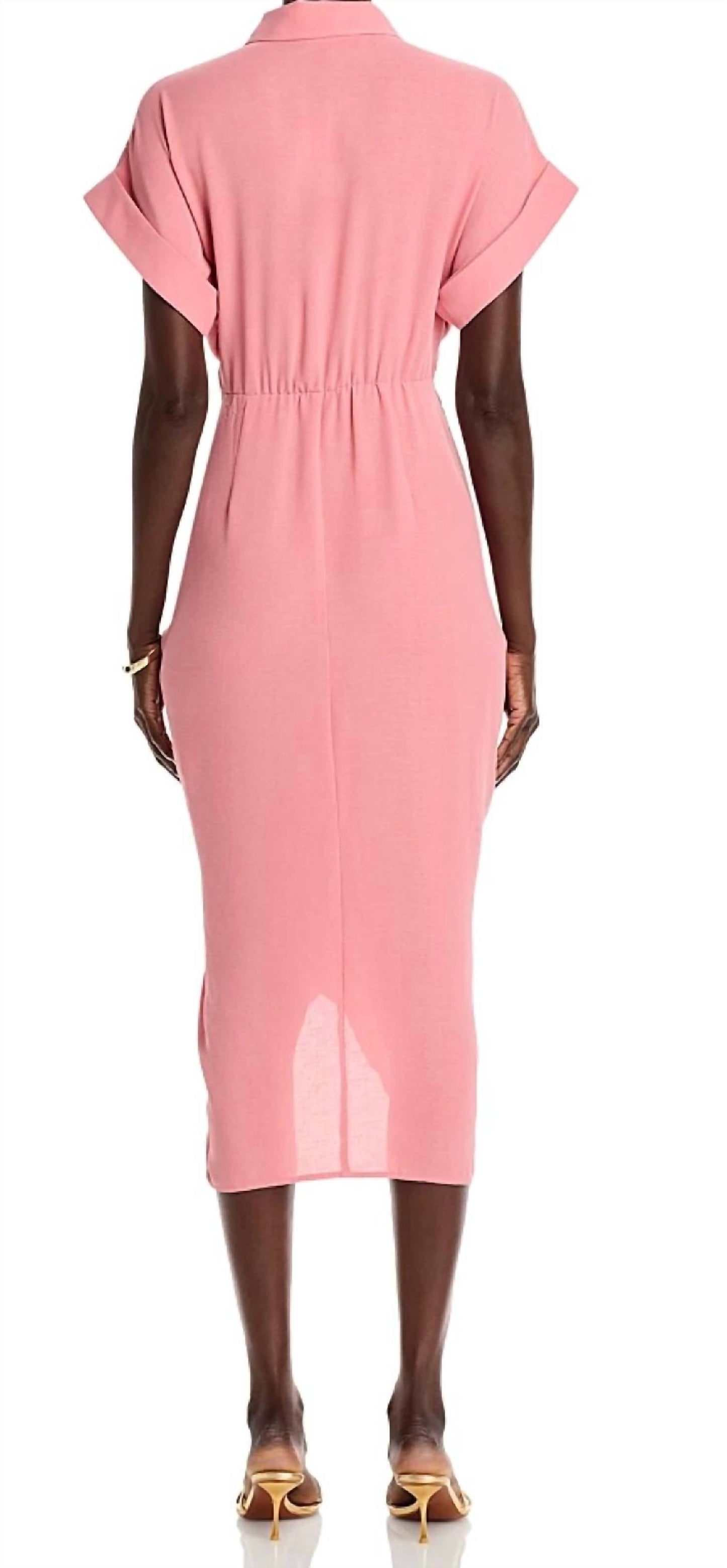 Steve Madden - Tori Tie Front Shirt Dress
