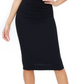Dress the Population Martine Stretch Crepe One-Shoulder Dress in Black Size X-Large