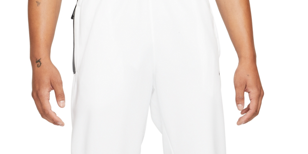 Nike Men's Spotlight Basketball Pants White Size X-Large