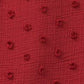 CeCe Women's Clip Dot Top Red Wine Size Small