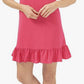 CeCe Women's Flutter Sleeve Ruffle Dress Pink Size Medium