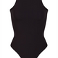 Skims Onyx High Neck Bodysuit, Medium