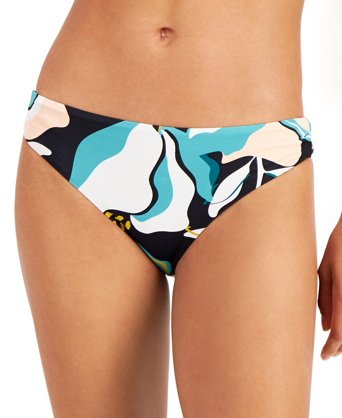 Roxy Women's Beach Classics Side Tie Hipster Bikini Bottoms Black