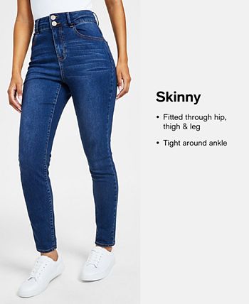 NYDJ Women's Straight Leg Ankle Jeans Brown Size 8