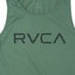 RVCA Men's Radar Tank Screen T-Shirt Green Size XX-Large