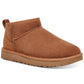 Ugg Classic Ultra Mini Booties for Women - Size 8 in Chestnut Brown