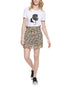 karl-lagerfeld-paris-womens-printed-pleated-mini-skirt-black-size-x-small