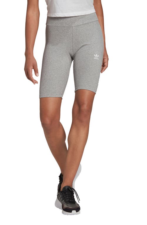 adidas Originals Women's Medium Grey Bike Shorts Size Medium