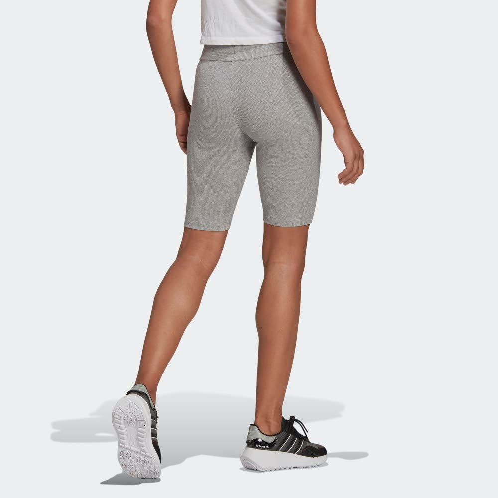 adidas Originals Women's Medium Grey Bike Shorts Size Medium
