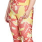 Reebok Women's Floral Print Tights Red Size 2X