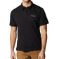 Columbia Men's Thistletown Hills Logo Print Tech Polo Shirt Black Size Large