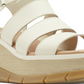 Sorel Women's Black Joanie III Strappy Wedge Sandals Size 8