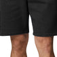 Columbia Men's Trek Relaxed Fit Stretch Logo Print Fleece Shorts Black Size Large