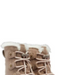 SOREL Explorer Waterproof Faux Fur Lined Boot in Omega Taupe/Chalk Size 12M