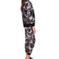 Michael Kors Women's Exclusive Camo Print Pants Gray Size Large