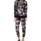 Michael Kors Women's Exclusive Camo Print Pants Gray Size Large