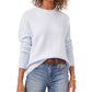 Vince Camuto Women's Center Seam Crewneck Sweater Blue Size Medium