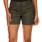 Michael Kors Women's Stretch Twill Shorts Green Size 6