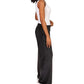Michael Kors Women's Velour Straight Leg Pants Black Size Medium