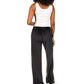 Michael Kors Women's Velour Straight Leg Pants Black Size Medium