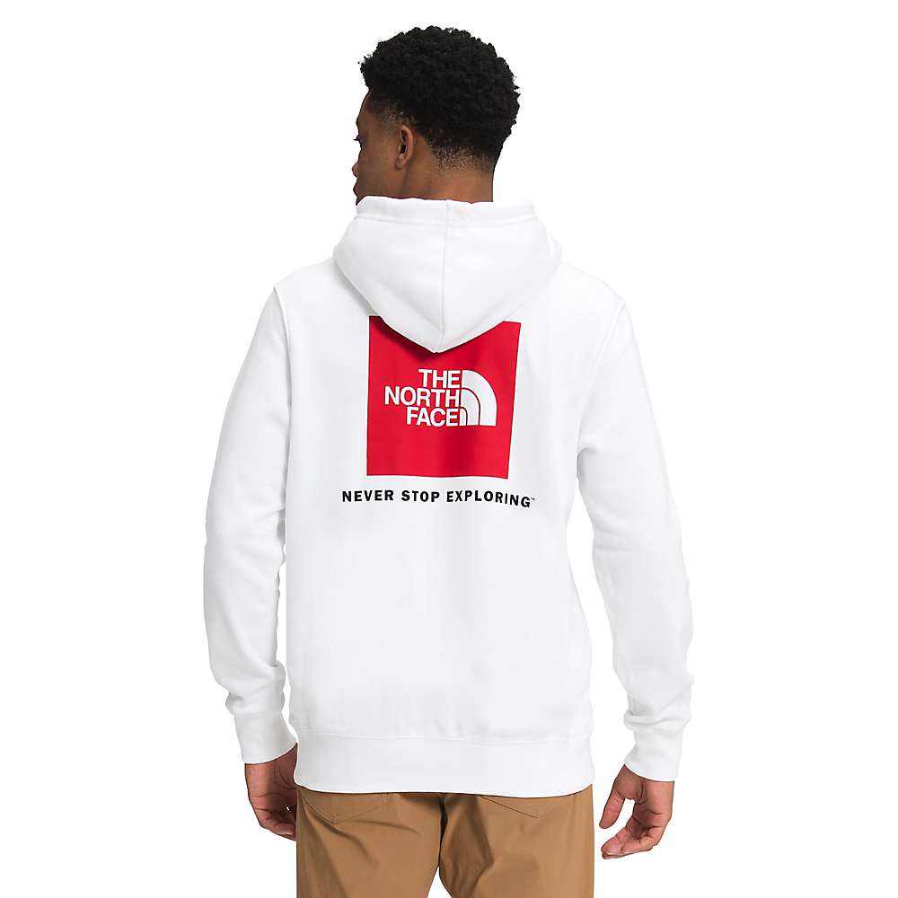 The North Face Men's Box NSE Pullover Hoodie White Size Large