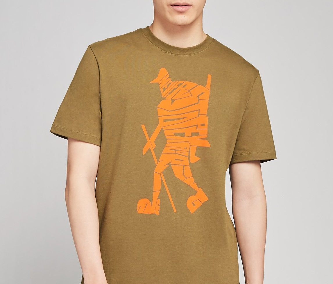 The North Face Men's Short Sleeve Tee Green Size XX-Large