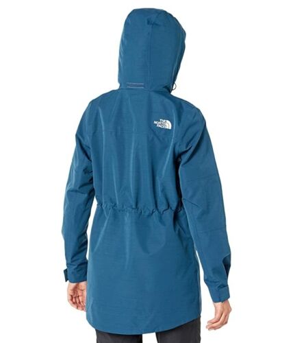 The North Face Women's Westoak City Waterproof Trench Monterey Coat Blue Size X-Small