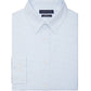 Tommy Hilfiger Men's No Tuck Slim Fit Stretch Dress Shirt Blue Size Large