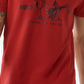 True Religion Men's Core Buddha Cotton Graphic Tee Red Size Small