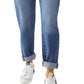 True Religion Women's Straight Leg High Rise Jeans Blue Size 33