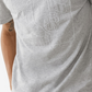 True Religion Men's Regular Fit Stitch Cotton T-Shirt Gray Size X-Large
