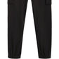 Nautica Big Boy's Fleece Cargo Joggers Black Size Large