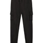 Nautica Big Boy's Fleece Cargo Joggers Black Size Large